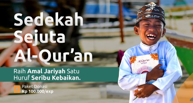 Sedekah Sejuta Al-Qur'an