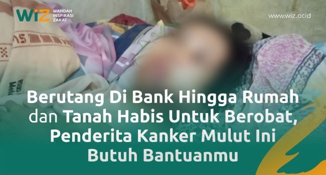 penderita kanker mulut butuh bantuan